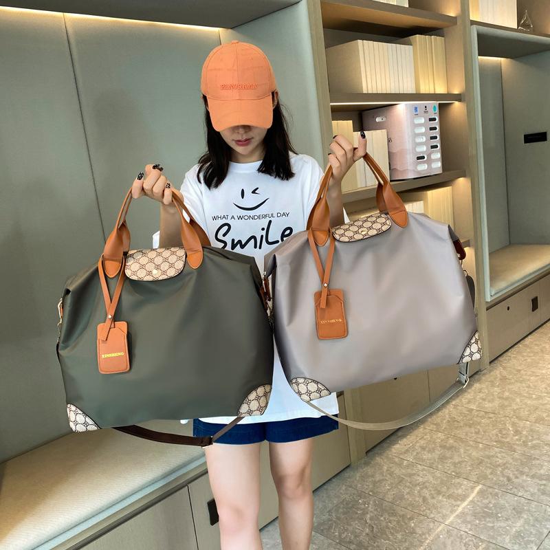 Jmg Bags Unisex Black Short-Term Travel Bag For Travel, Fashionable Casual And Simple Business Trip Carry Bag For Boarding, Carry-On Duffel Bag For Women