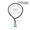 Double clavicle chain chocker collar ethnic style turquoise simple sweet cool necklace