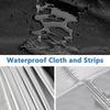 Outdoor Rocking Chair Covers Waterproof Dust Sleeve Sunproof Windproof Patio Chair Cover For Rattan Lounger Yard Garden Home