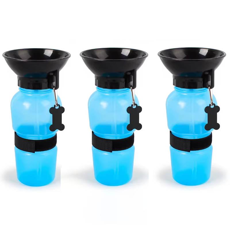 500ml Outdoor Squeeze Portable Pet Dog Water Bottle Large and Small Dog Travel Drinking Cup Supplies Suitable for Dogs and Cats