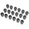18Pcs ER32 Spring Collet Carbon Steel Milling Lathe Chuck Set for CNC Engraving Machine 3?20mm