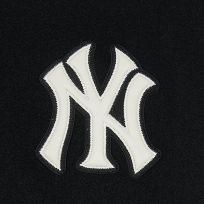 Giacca Casual Moda Semplice a Manica Lunga MLB Varsity Logo New York Yankees Unisex Nero 3AJPV0151-50BKS