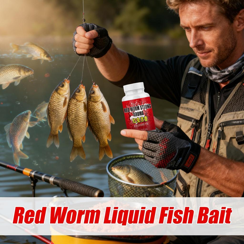 Liquid Fishing Lure 80ml Scented Effective Additive Catfish Lure Fish Additive for Carp Bass Trout Freshwater Saltwater Deep Sea