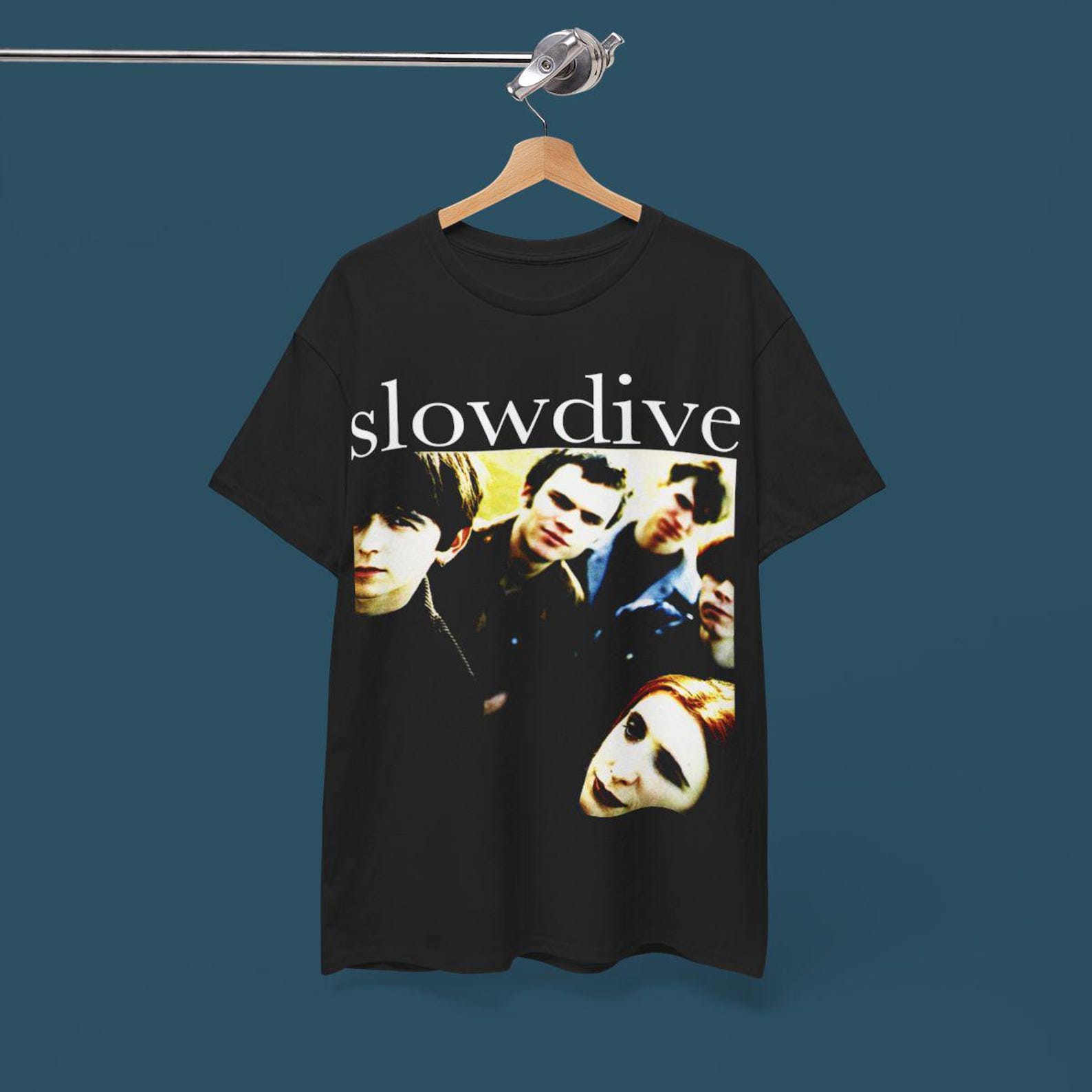 Slowdive Band T shirt - Shoegaze Music Tee M