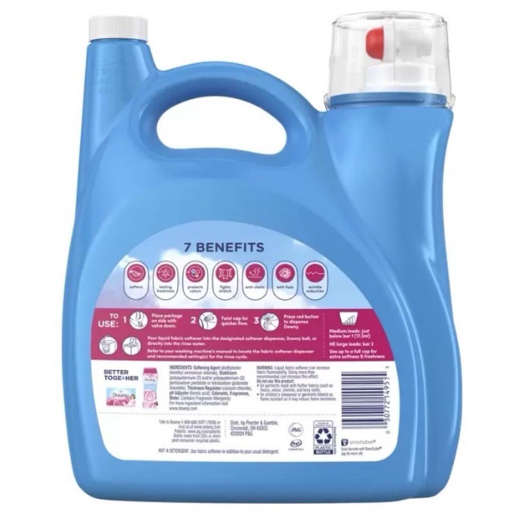 Ultra Downy April Fresh Clothes Softener x 2 Large Capacity Commercial Use Costco 4.45L