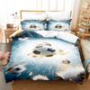 Dekbedovertrek 210x210 Print Football Teenagers Duvetcover&2pcs Pillowcase Single Double Size Super Comfortable Bedding Set
