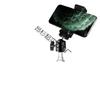 Dual Phone Outdoor Live Streaming Tripod with Multi-Angle Stand and Fill Light