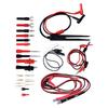 27Pcs Multimeter Test Set Electrical Hook Probes Multifunctional Replaceable Kit 10A with 1mm 2mm