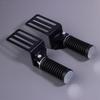 1Pair Electric Vehicle Front Foot Pedal Plate Leg Support Pad Folding Anti-Slip Metal Footboard Ebike Accessories