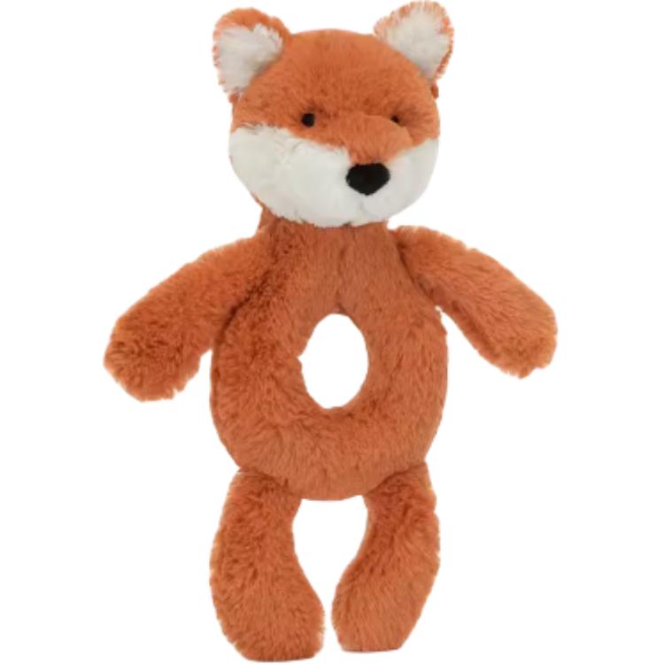 JELLYCAT Shy Series Little Fox Rings The Bell Soothing Plush Toy 18cm Height