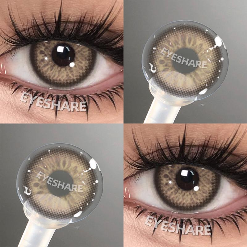 EYESHARE  Color Contact Lenses 1pair Colored Contact for Eyes Brown Lenses Blue Contacts Yearly Beautiful Makeup Eye Contacts Lens