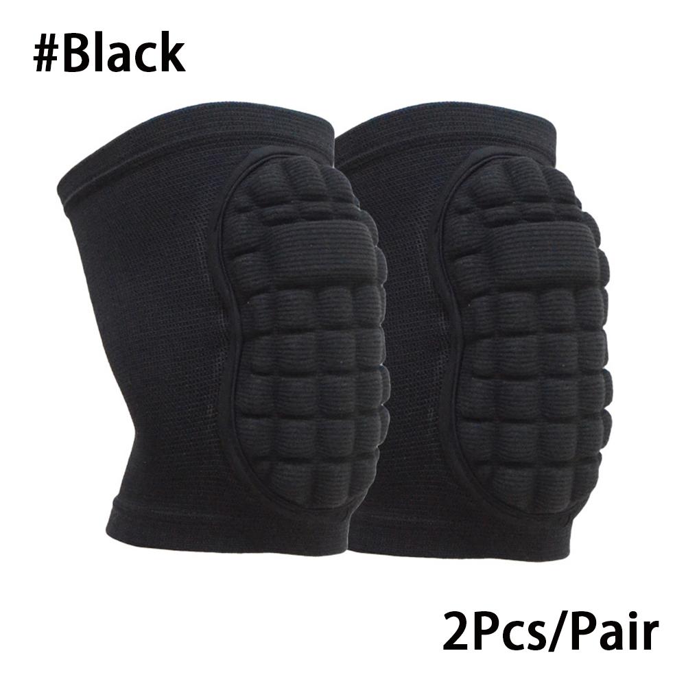 

1 пара защитных губчатых наколенников для волейбола, мягкие дышащие наколенники, наколенники для женщин и мужчин, спортивные танцы, футбол, тренажерный зал One Size