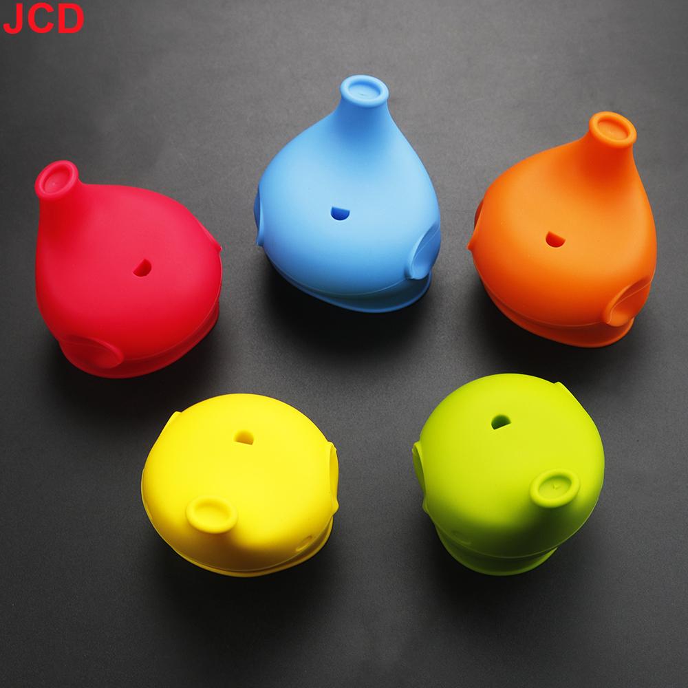 JCD 30G Elephant-Shaped Soft Silicone Cup Mouth Cover For Children Training Suction Cup Drink Bottle Spill-proof Cap Nozzle