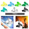 Synthetic PP Wrist Band Disposable Name Tag Bracelet for Large Gatherings Concerts Carnivals Hospital Use