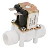 Válvula de água solenóide de entrada elétrica de plástico 12V G12" NC para distribuição de água