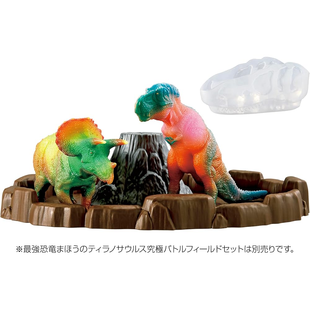 Pilot Kaechao World Triceratops Color Changing Bath Toy for Ages 3 and Up