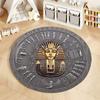 free shipping HD Retro Egyptian Pharaoh print round carpet for home sofa bedroom, decor mat home rug great gift for friends