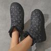 thick-soled snow boots women's winter new fur integrated cotton shoes plush warm cotton boots