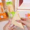 100Pcs Sandwich Plastic Packaging Transparent Triangle Bags For Bread Butty Bags Birthday Party Decoration Treat
