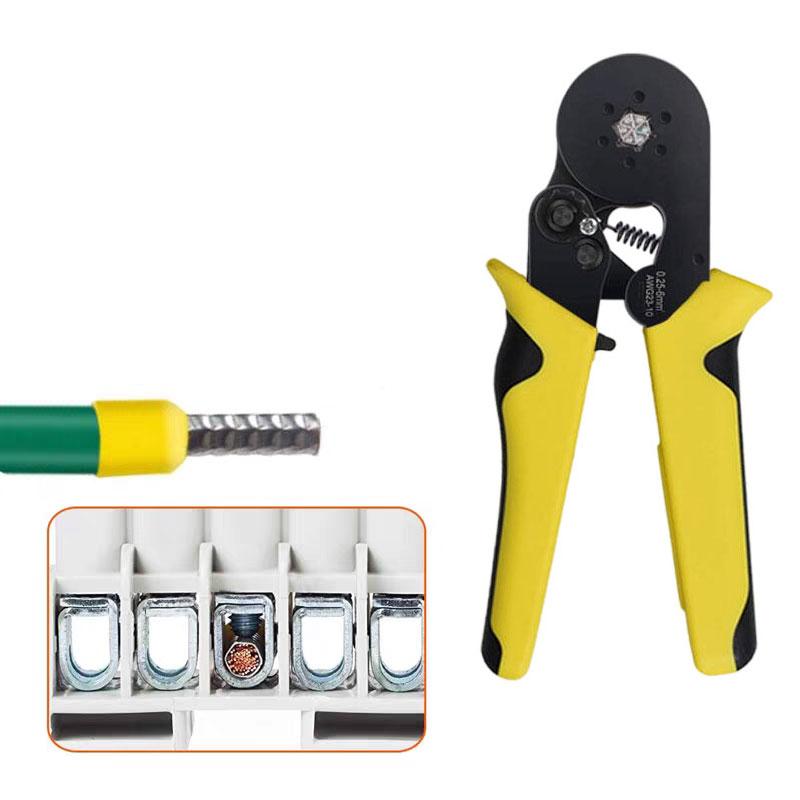 1pcs Hand Tool Ratchet Wire Crimping Pliers Crimping Pliers Terminal Crimping Wire Terminal Crimping Pliers Multifunction Pliers