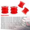 Polyurethane Red Car Suspension Arm Bushing Kit For Honda Civic EK EJ 1996 1997 1998 1999 2000  Control Arm Bushing Kit