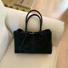 Large Capacity Casual Tote Bag For Women Single Shoulder Handbag Daily Commuter Bag