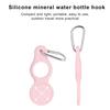 Nosič lahví na vodu Závěsná přezka Odolná proti opotřebení Lehká Mini velikost Venkovní cestovní silikonový držák láhve na vodu