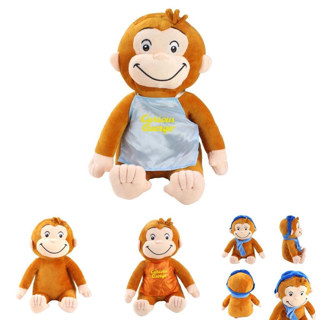 Adorable Curious George Plush Toy For Kids Soft And Cuddly Stuffed Animal Doll