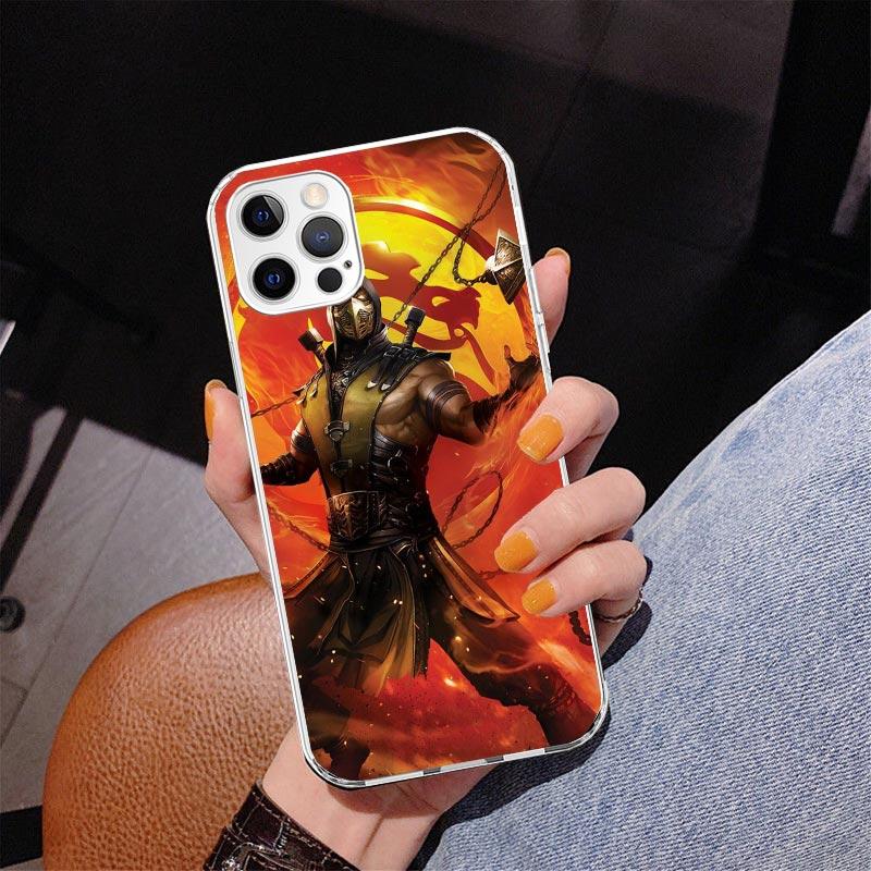 Mortal Kombat Phone Case For iPhone 17 Air 16 Pro Max 16E 15 + 14 Plus 11 12 13 Mini 7 8 SE Gift Print Cover Fundas 17 Air 16 Pr