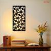 1pc Metal Wall Art Flower Pattern Elegant Home Decor Living Room Ornament Garden Decoration
