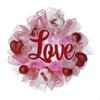 Valentine's Day Wreath Decoration Centerpiece Decorative Hanging Ornament for