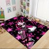 1Pc Monster High Starry Night Carpet Rug Customizable Soft Washable Antislip Home Living Room Sofa Mats Personalized Rug 091728
