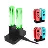 Colorful Switch Charging Dock For Joycon Controllers With Four Ports And Stylish Design