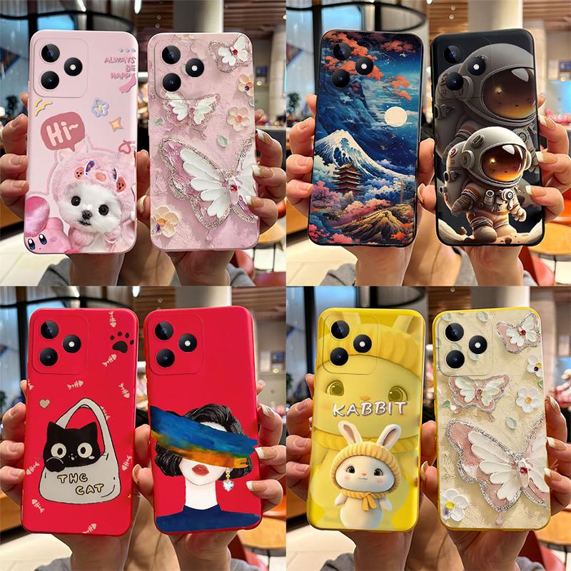 For Realme Note 50 Case Soft TPU Silicone Back Cover For Realme Note 50 Phone Cases Realme Note50 6.74" Protective Fashion Coque
