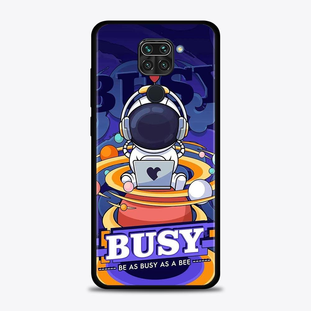 Niedlichen Cartoon Stern Planet Astronaut Fall Für Xiaomi Redmi Hinweis 10 9 9s 9T 8 8T 7 Pro Max 5G Abdeckung Für Redmi K40 9 9A 9C 9T Shell