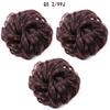 MISS WIG Estensione sintetica per capelli Chignon Chignon disordinato Fascia per capelli ricci Elastico Scrunchy Pezzi di capelli finti per forcine da donna
