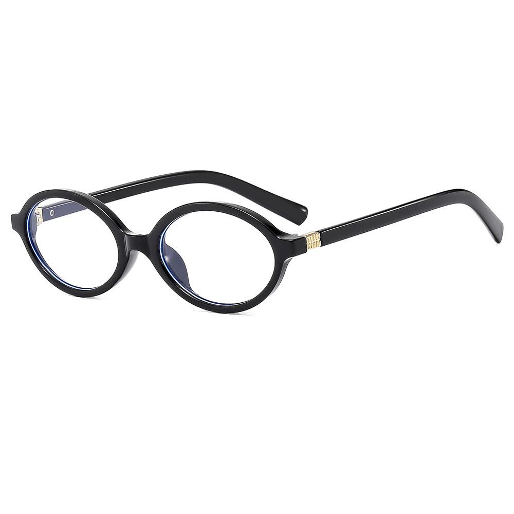 Oval Shape Women'S Reading Glasses Frame Luxury Brand Vintage Retro Leopard Eyeglasses Men Anti Blue Light Presbyopia Eyewear