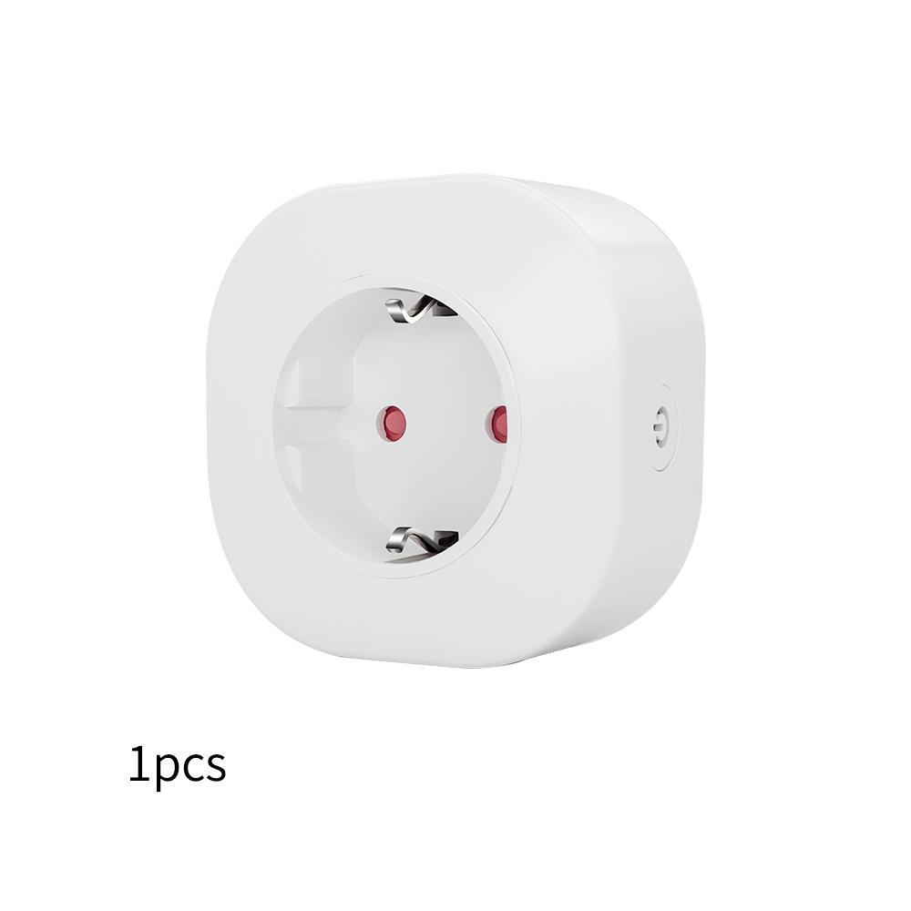Sixwgh Wifi Priză EU Tuya Smart Home Automation Funcție de temporizator Prize electrice Alexa Voice Rele Control Priză inteligentă