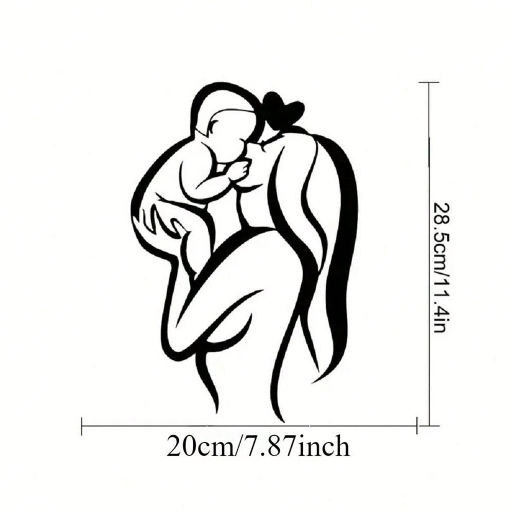 Mother Child Metal Wall Art Home Decor Gift