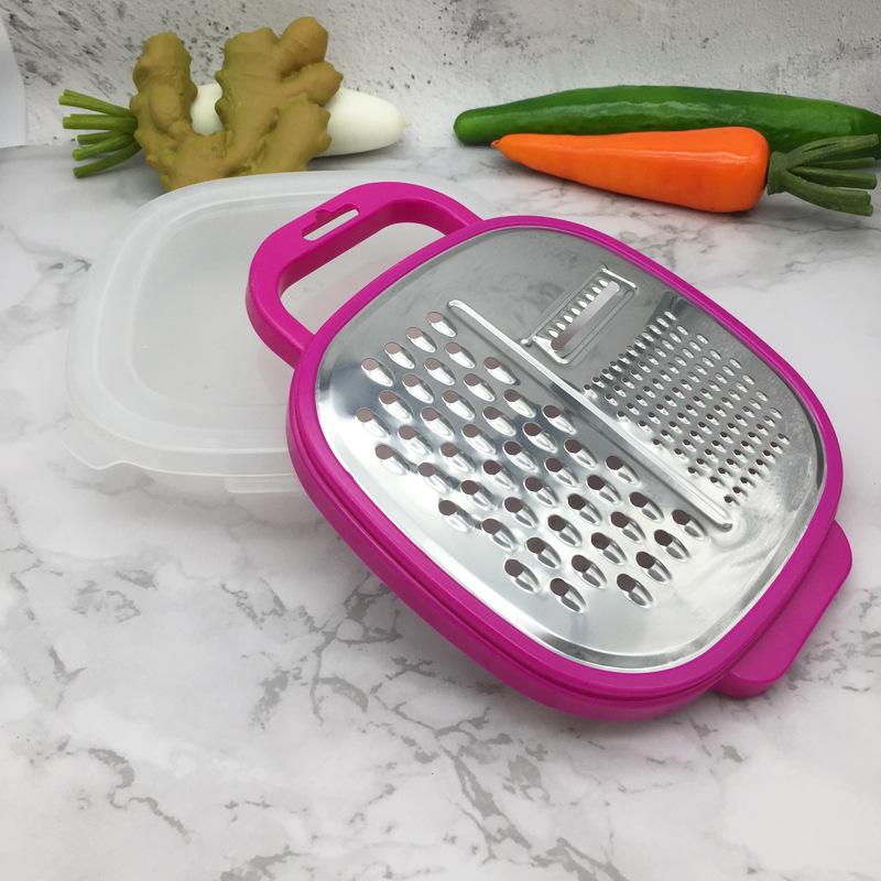 3-in-1 Plastic Manual Vegetable Chopper Slicer Cheese Carrot Shredder Potato Grater French Fry Cutter Kitchen Fruit Accessories