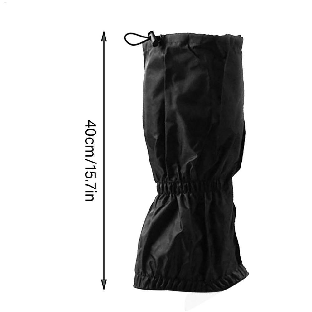 

Waterproof Breathable Hiking Gaiters Antitear Leg Gaiters with Zipper Lightweight Ankle Protection for Outdoor Trekking Snow Mud