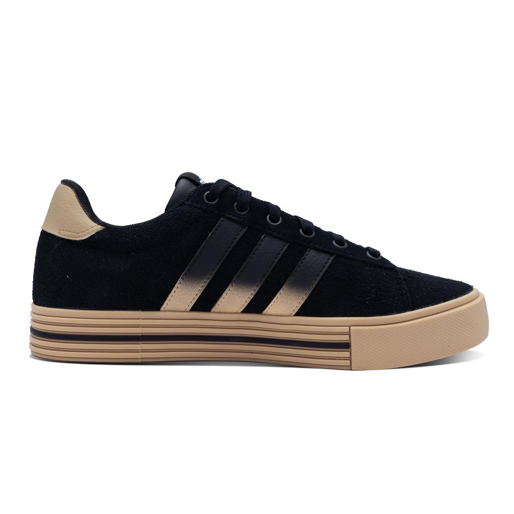 Adidas Daily 4.0 Abrasion Resistant Low top Skateboard Shoes Unisex Black Brown JI4354(Team1149-)