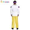 Exquisite Arabian Prince And Princess Costume Crafted From Durable Polyester Fabric