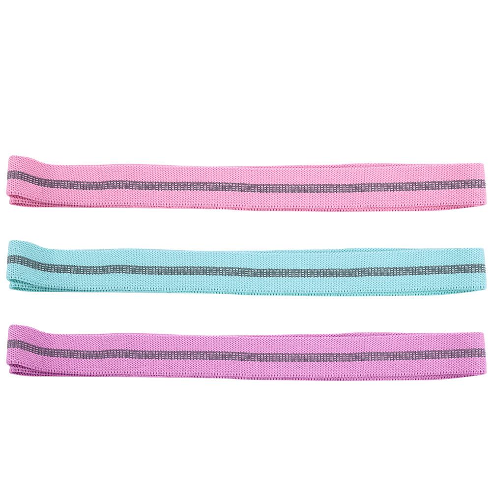 3Pcs/Set Fitness Woman Pull Rope Pilates Stretch Belt Training Resistance Bands