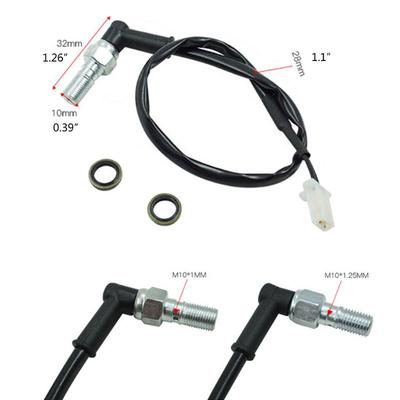 Universal Motorcycle Hydraulic Brake Pressure Rear Light Switch Hollow Bolt Hydraulic Brake Switch for Motorcycle Scoote