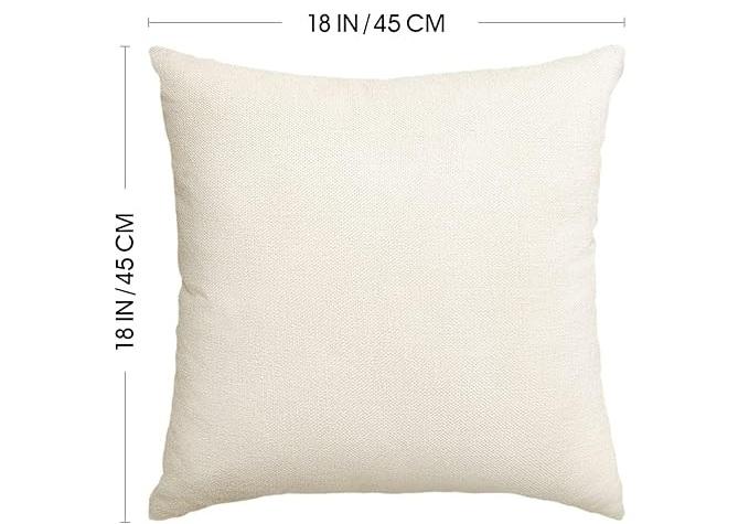 Decorative Pillowcase 45x45 Pumpkins Eucalyptus Autumn Living Room Sofa