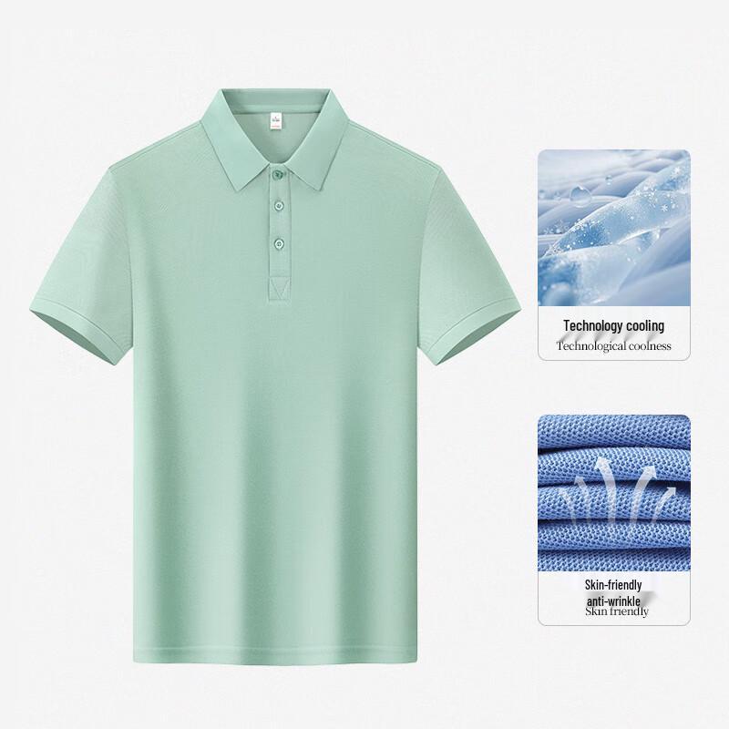 

Tongye Unisex Short Sleeve Polo T-Shirt M