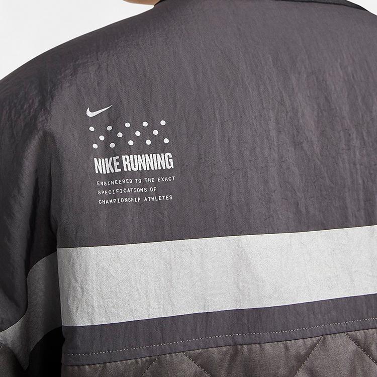 Men's Nike Jackets Men's Brown Collarless Moderate Other