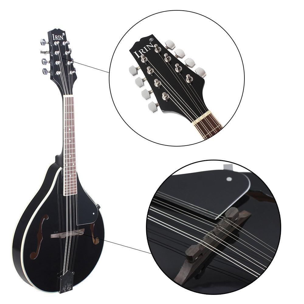 IRIN Tibetan Eight-String Ethnic Mandolin Instrument