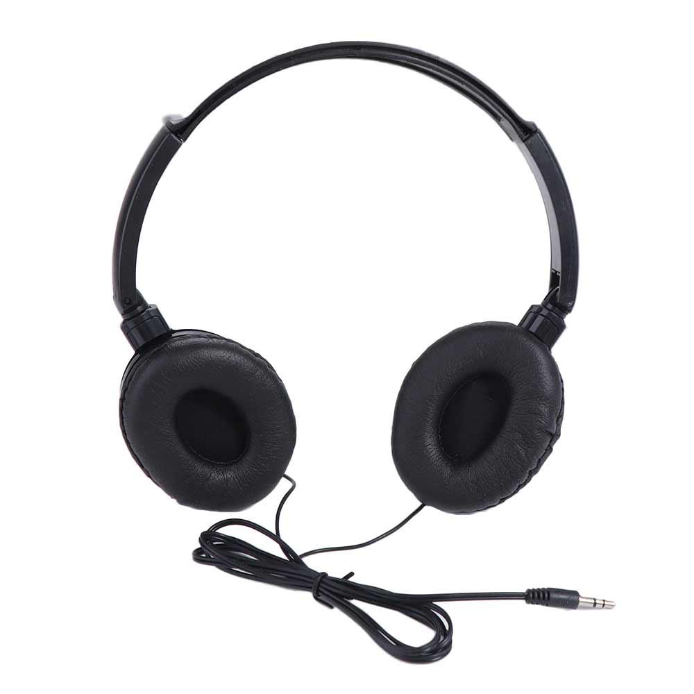 Adjustable Over Ear Headset HiFi Sound Foldable Headphones for Mobile Phone/Tablet/PC/Computer